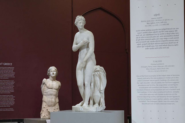 Αγαλμα της Αφροδίτης στην έκθεση «Αρχαία Γλυπτά: Ινδία, Αίγυπτος, Ασσυρία, Ελλάδα, Ρώμη». [Credit: CSMVS Museum, Mumbai]