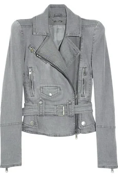 Fall 2010 Fashion Power Shoulder Denim Jacket