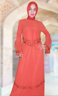 http://muslimmfashion.blogspot.com/, Orange, Bricks, Design, Feast, Gamis