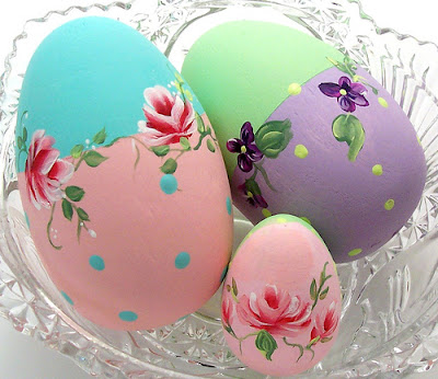 Amazine colored eggs