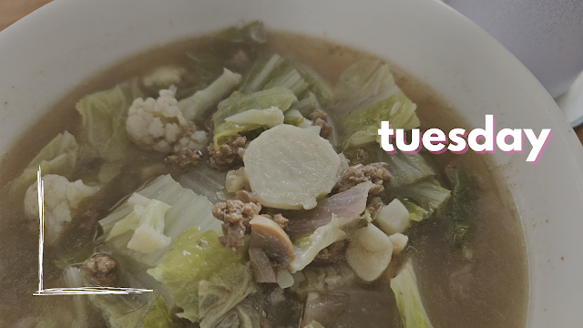 Tuesday - Pechay Soup