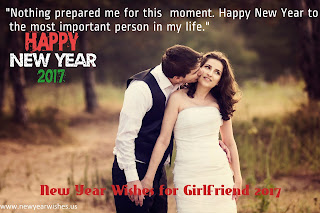 New Year Wish for GirlFriend 2017 new year quotes images