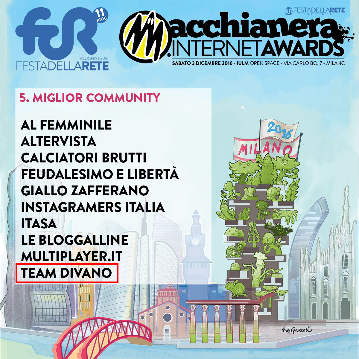 Iris Tinunin, Stylosophique, Miglior Sito Fashion Beauty, #MIA16, Oscar della Rete, Festa della Rete, Macchianera Internet Awards