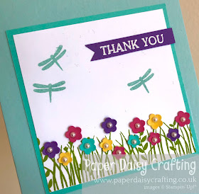 Field of Flowers Stampin Up handmade card