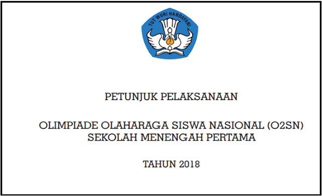 Juknis Olimpiade Olahraga Siswa Nasional (O2SN) SMP Tahun 2018