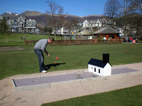 Mini Golf at Hope Park in Keswick
