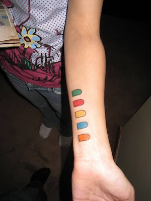 Guitar Hero Controller Tattoo