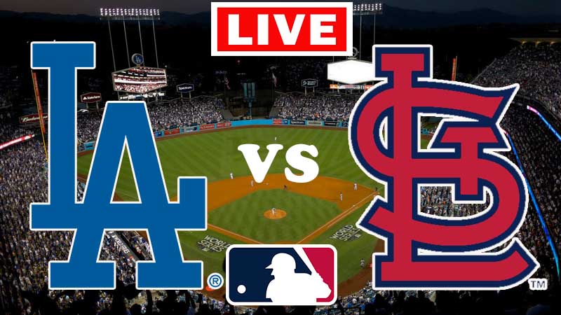 Los Angeles Dodgers vs. St. Louis Cardinals EN VIVO partido gratis de la MLB.