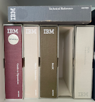 IBM PC Reference Manuals In Their D-Ring Binders