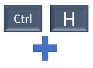 Apa Fungsi Tombol Ctrl+H?