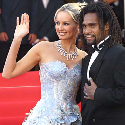 Christian Karembeu Adriana Sklenarikova