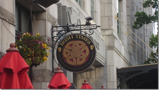 Dinner at Irish Times 3