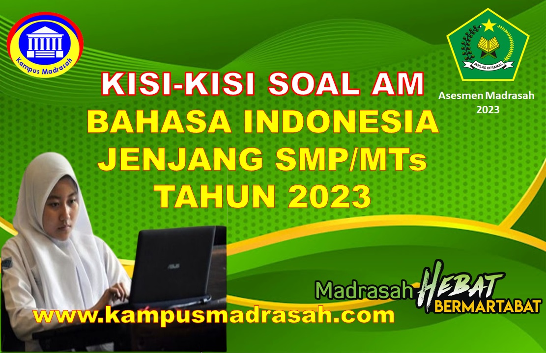 Kisi-kisi AM Mapel Bahasa Indonesia