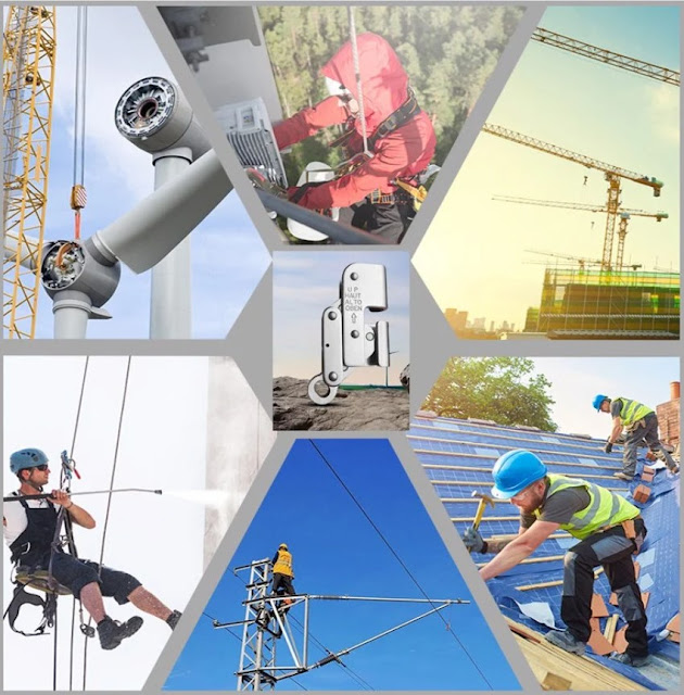 Khóa Hãm Chống Trượt An Toàn Cho Cáp Bền Bỉ - TDAT0017 Khóa Hãm Chống Trượt Giá Tốt