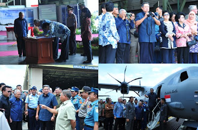 Foto Penandatanganan MoU Antara PTDI & Airbus Military