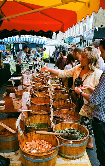 Broadway Market London UK