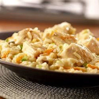 Baked Chicken and Cheese Risotto recipe