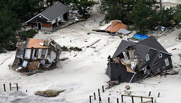 Dampak Kerusakan Akibat Terjangan Badai Sandy