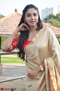 Angana Roy in Silk Saree at Teaching Tree Carnival .xyz 006.JPG