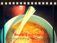 Resep Semur Telur Ceplok Pedas Menggelegar