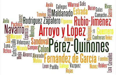 Hispanic last (double) names