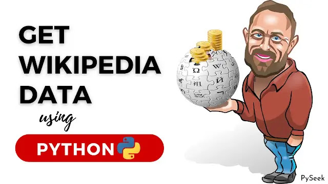 extract data from wikipedia using python script