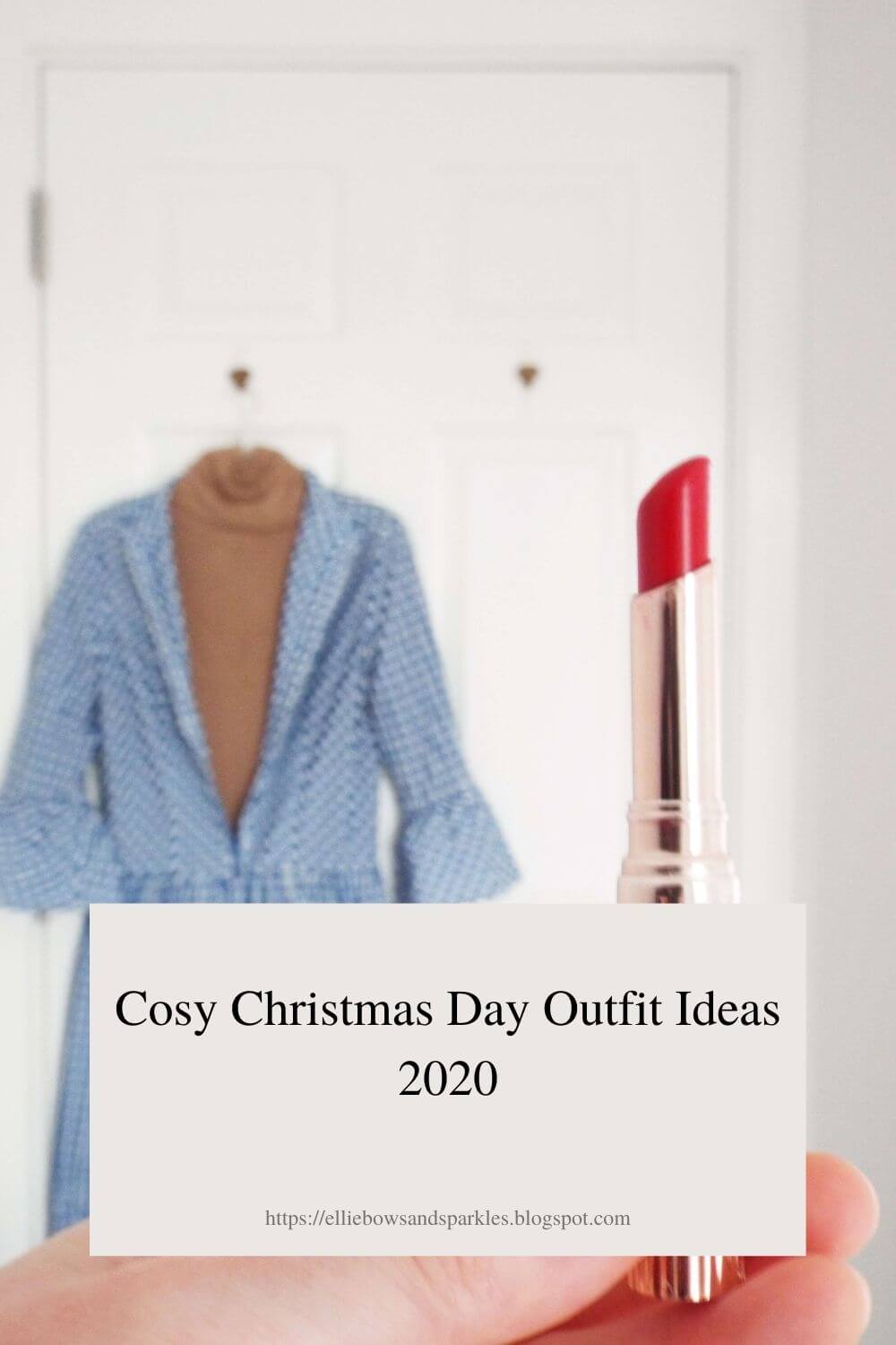Pinterest pin to pin and save the blog post Cosy Christmas Day Outfit Ideas 2020.