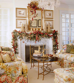 elegant Christmas red decoration ideas