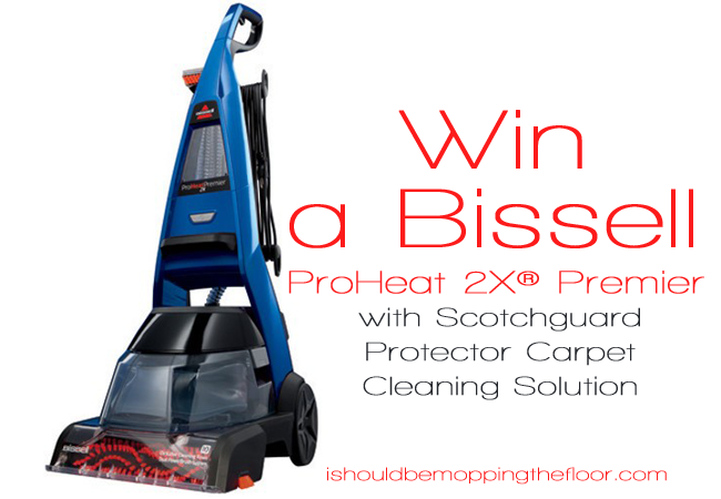 Preparing for Guests and Cleaning for the Holidays | Enter to win a Bissell Upright Deep Cleaner!