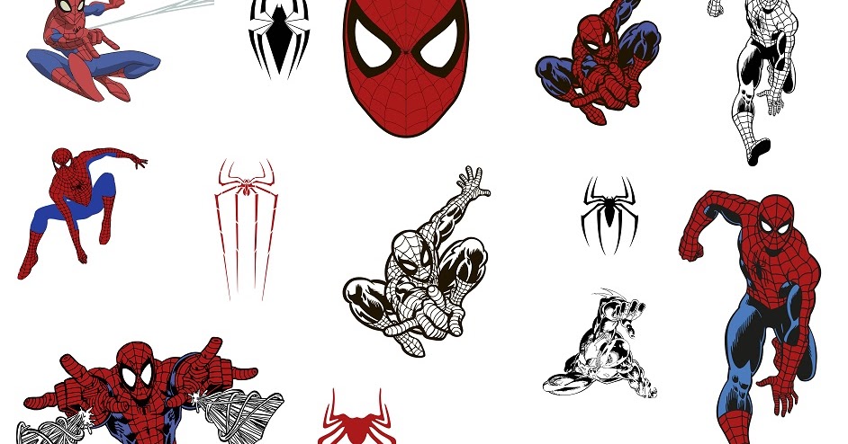 Download digitalfil: Spiderman svg,cut files,silhouette clipart ...