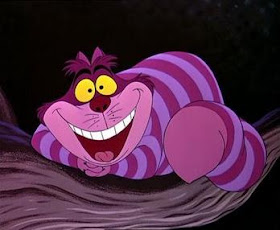 The Cheshire Cat as depicted in Disney's 1951 "Alice in Wonderland"