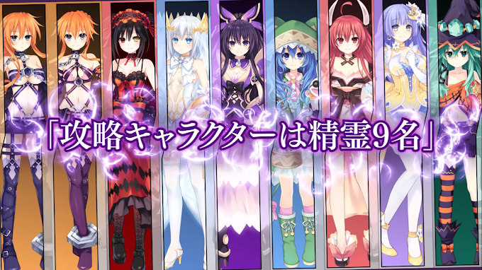 Date A Live Ren Dystopia PV Terbaru Umumkan Perilisan pada September.