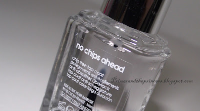 Essie No Chips Ahead Top Coat Review