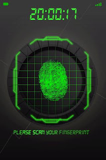 Finger Print Security Scanner Android lockscreen