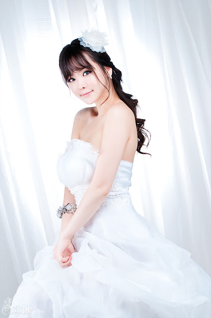 Im Ji Hye in Wedding Dress 