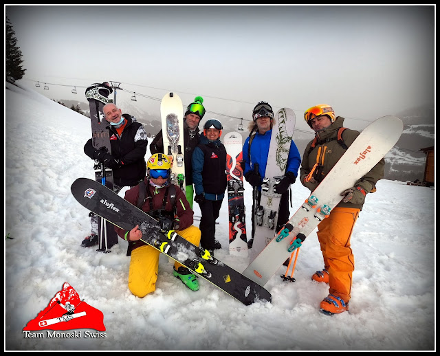 la team de monoski suisse