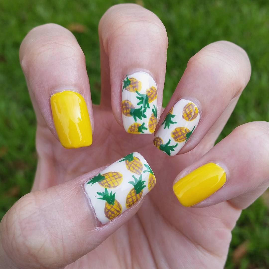 Pineapple Nail Art Decal Sticker - Nailodia