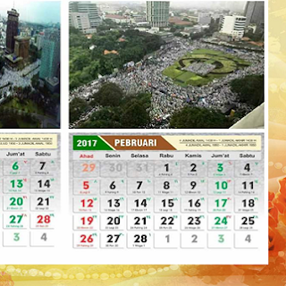 Kalender Aksi Bela Islam 3 212 Siap Cetak