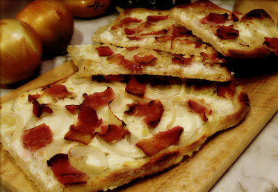 Articole culinare : Flammkuchen (tarte flambée)