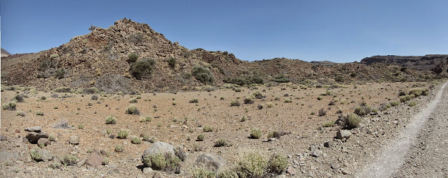 7 CAÑADAS  RUTA 4. PARQUE NACIONAL DEL TEIDE, Cañada de la Angostura