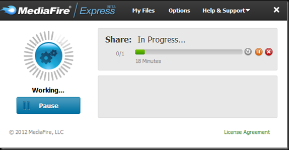 Download MediaFire Express - MediaFire Express enables you to store, backup and quickly send files or folders from your desktop - Windows, Mac,Ubuntu, Fedora
