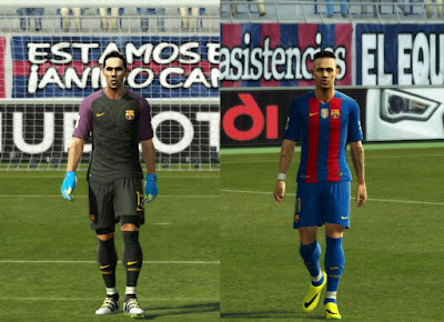 PES 2013 FC Barcelona GDB 2016-17 by Strex-Kitmaker