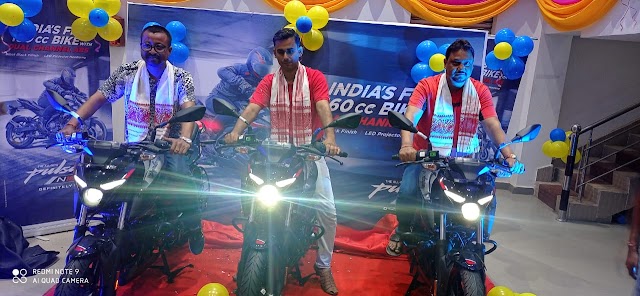 Sports Bike Pulsar N160 Launched in  Golaghat