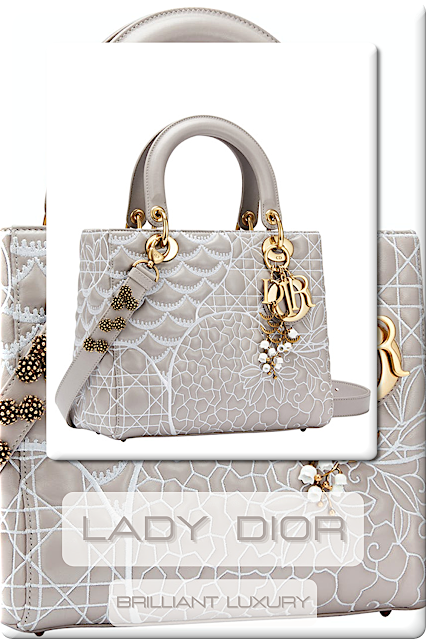♦Dior Extraordinairy Lady Dior Bags #dior #bags #ladydior #brilliantluxury