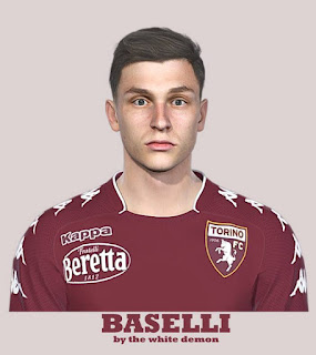 PES 2019 Faces Daniele Baselli by The White Demon