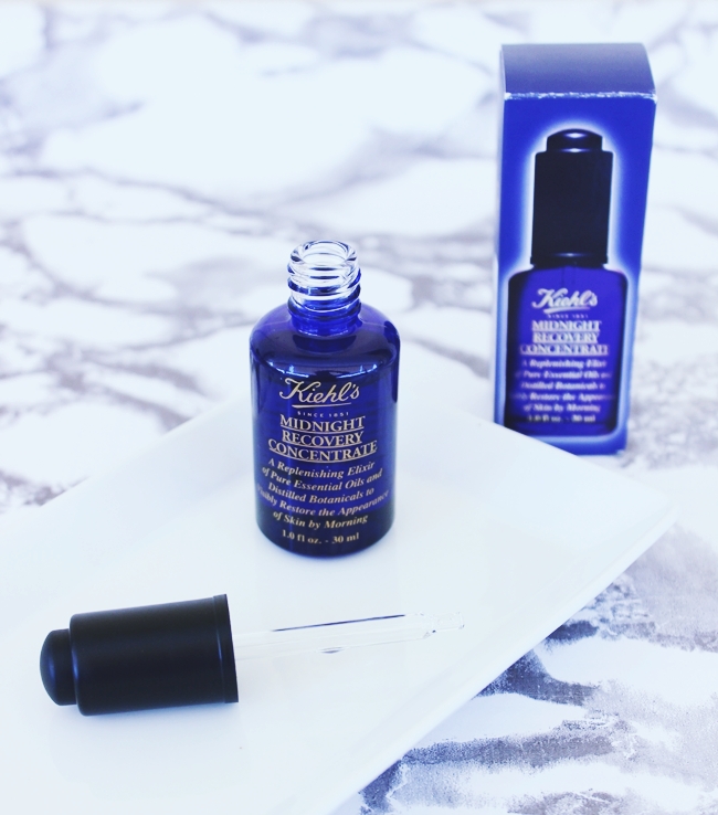 Kiehl's Midnight Recovery Concentrate with pure essential oils and distilled botanicals