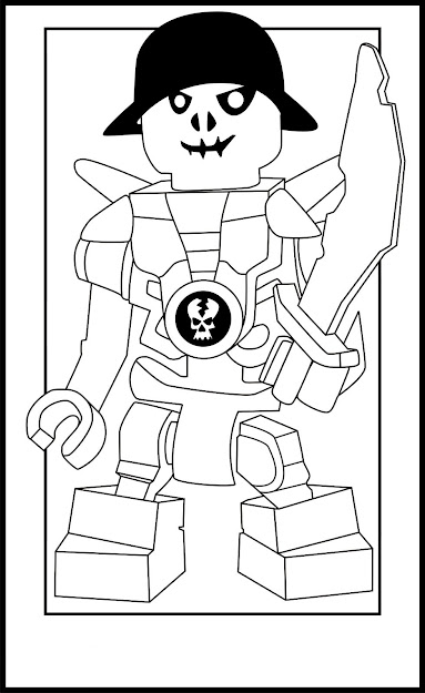 Coloring Pages Of Lego Ninjago