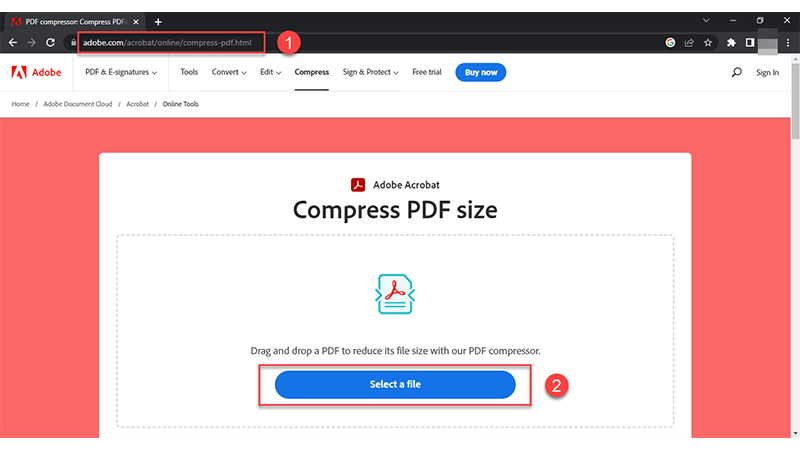 Compress size PDF