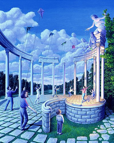 artikel-populer.blogspot.com - Foto-foto Lukisan Ilusi Optik Rob Gonsalves