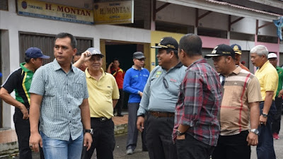 Setelah Tidak Termanfaatkan Sekian Lama, Wakil Bupati Suhatri Bur Kunjungi Pasar Baru Kasang